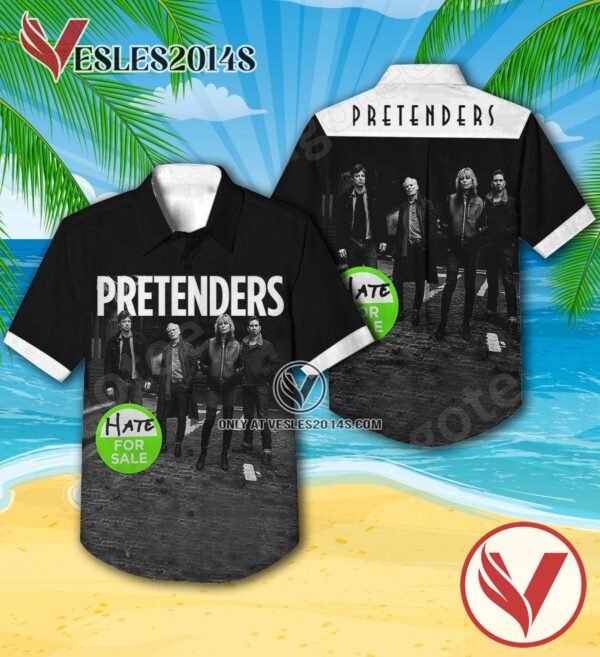 The Pretenders Hate For Sale Album Cover Hawaiian Shirt, Unique Gifts For Music Lovers - Vesles2014S