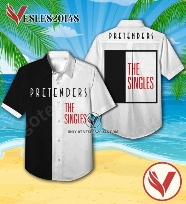 The Pretenders The Singles Compilation Album Cover Hawaiian Shirt, Unique Gifts For Music Lovers - Vesles2014S