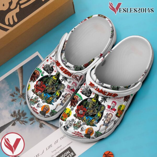 The Return Of The Living Dead Movie Crocs Crocband Clogs Shoes Comfortable For Men Women and Kids flH - Vesles2014S 4