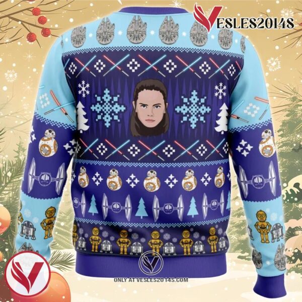 The Rise Of Christmas Star Wars Ugly Christmas Sweater, Unique Christmas Gift For Fans - Vesles2014S 1