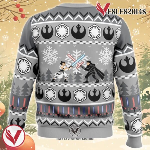 The Rise Of The Holidays Star Wars Ugly Christmas Sweater, Unique Christmas Gift For Fans - Vesles2014S 1