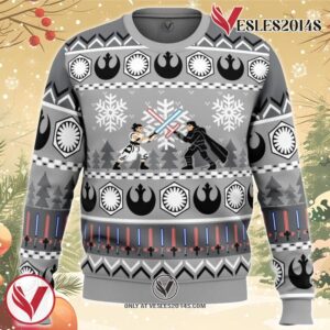 The Rise Of The Holidays Star Wars Ugly Christmas Sweater, Unique Christmas Gift For Fans - Vesles2014S