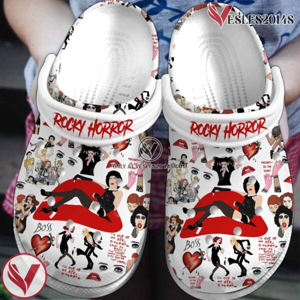 The Rocky Horror Picture Show Movie Crocs Crocband Clogs Shoes Comfortable For Men Women and Kids Style 1 - Vesles2014S