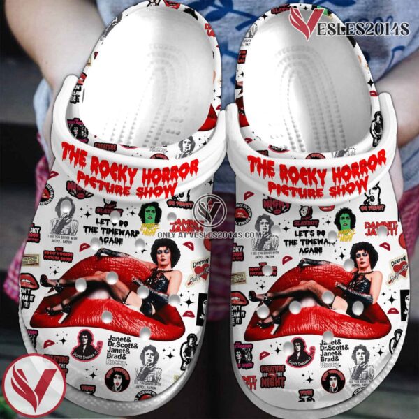 The Rocky Horror Picture Show Movie Crocs Crocband Clogs Shoes Comfortable For Men Women and Kids Style 4 - Vesles2014S