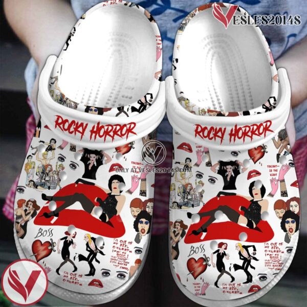 The Rocky Horror Picture Show Movie Crocs Crocband Clogs Shoes Comfortable For Men Women and Kids Style 5 - Vesles2014S
