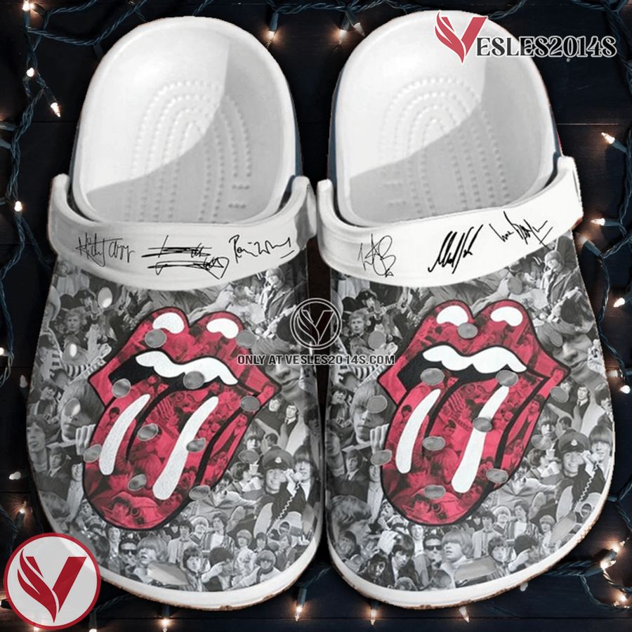 The Rolling Stones Crocs Clog Shoes, Unique Gift From  Vesles2014S 2