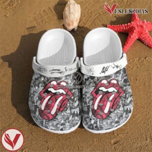 The Rolling Stones Crocs Clog Shoes, Unique Gift From  Vesles2014S