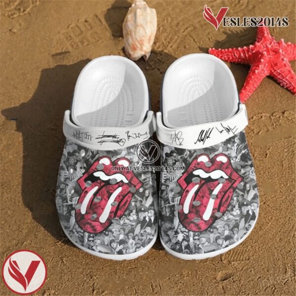 The Rolling Stones Crocs Clog Shoes, Unique Gift From  Vesles2014S
