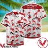 The Rolling Stones Signatures Red Palm Tree White Hawaiian Shirt, Unique Gifts For Friends - Vesles2014S 1