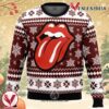 The Rolling Stones Ugly Christmas Sweater, Unique Christmas Gift For Fans - Vesles2014S