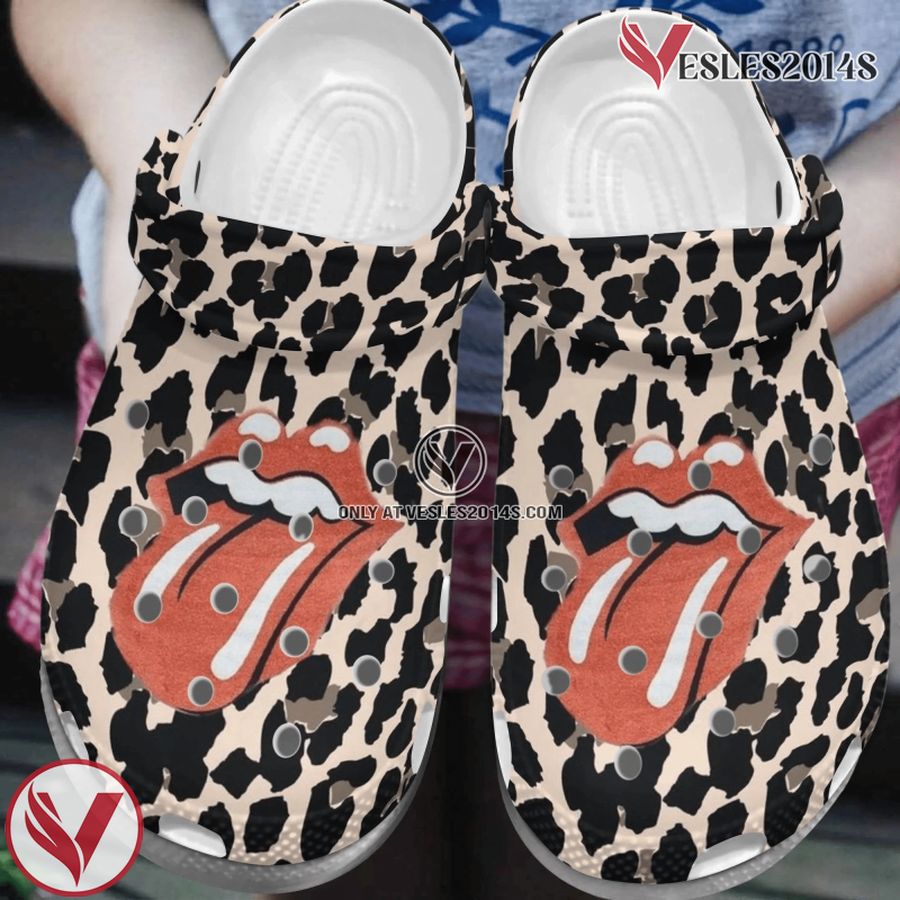 The Rollings Stones Rock Band Crocs Shoes Crocband Clogs Comfortable For Men Women, Unique Gift From Vesles2014S