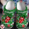 The Rollings Stones Rock Band Crocs Shoes Crocband Comfortable Clogs For Men Women, Unique Gift From Vesles2014S