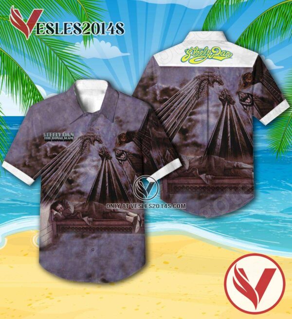 The Royal Scam Album By Steely Dan Hawaiian Shirt, Unique Gifts For Music Lovers - Vesles2014S