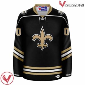 The Saint New - Orleans Football Team - Customize Black Jersey, Football Coach Gift Ideas - Vesles2014S 2