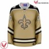 The Saint New - Orleans Football Team - Customize Golden Jersey, Football Coach Gifts - Vesles2014S