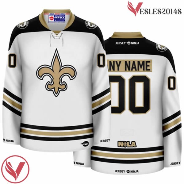The Saint New - Orleans Football Team - Customize White Jersey, Gifts For Football Players - Vesles2014S 3