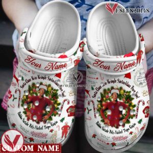 The Santa Clause Movie Crocs Crocband Clogs Shoes Comfortable For Men Women and Kids - Vesles2014S
