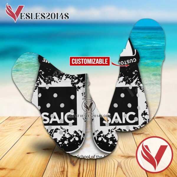 The School of the Art Institute of Chicago Crocs Classic Clogs, Unique Footwear For Fans - Vesles2014S