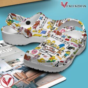 The Simpsons Cartoon Crocs Crocband Clogs Shoes Comfortable For Men Women and Kids, Unique Gift From  Vesles2014S 2