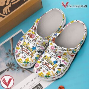 The Simpsons Cartoon Crocs Crocband Clogs Shoes Comfortable For Men Women and Kids, Unique Gift From  Vesles2014S 3