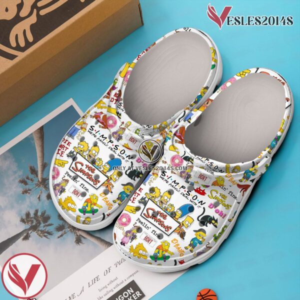 The Simpsons Cartoon Crocs Crocband Clogs Shoes Comfortable For Men Women and Kids, Unique Gift From  Vesles2014S 3