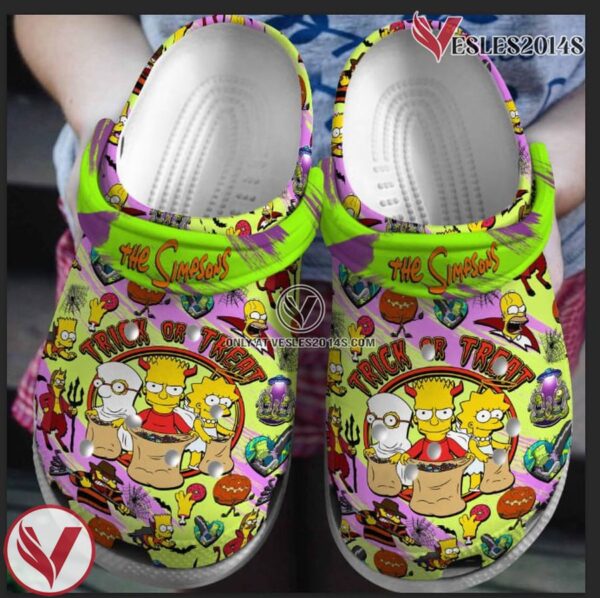 The Simpsons Movie Crocs Crocband Clogs Shoes Comfortable For Men Women and Kids - Vesles2014S