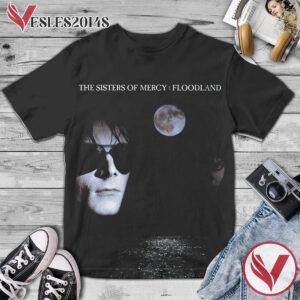 The Sisters Of Mercy Floodland Album Cover Shirt, Perfect Gifts For Music Lovers - Vesles2014S