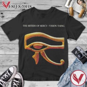 The Sisters Of Mercy Vision Thing Album Cover Shirt, Perfect Gifts For Music Lovers - Vesles2014S