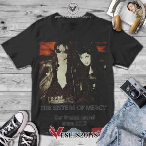 The Sisters of Mercy This Corrosion Album 3D T-Shirt, Unique Gifts For Music Lovers - Vesles2014S