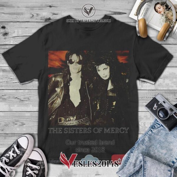The Sisters of Mercy This Corrosion Album 3D T-Shirt, Unique Gifts For Music Lovers - Vesles2014S