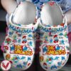 The Smurfs Cartoon Crocs Crocband Clogs Shoes Comfortable For Men Women and Kids Style 1, Unique Gift From  Vesles2014S