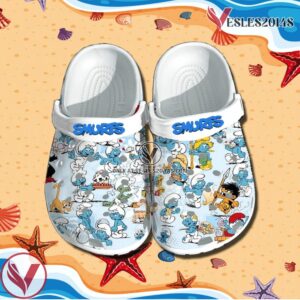 The Smurfs Crocs Clog Shoes Style 1, Unique Gift From  Vesles2014S 2