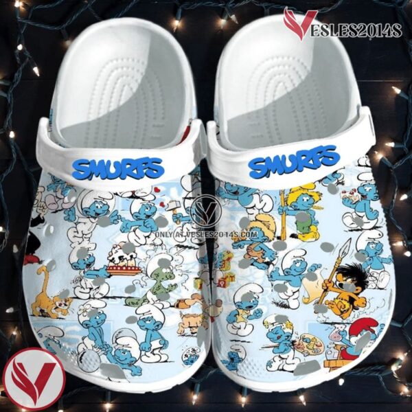 The Smurfs Crocs Clog Shoes Style 1, Unique Gift From  Vesles2014S