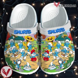 The Smurfs Crocs Clog Shoes Style 2, Unique Gift From  Vesles2014S