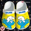 The Smurfs Crocs Clog Shoes Style 3, Unique Gift From  Vesles2014S