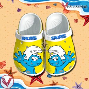 The Smurfs Crocs Clog Shoes Style 3, Unique Gift From  Vesles2014S 2