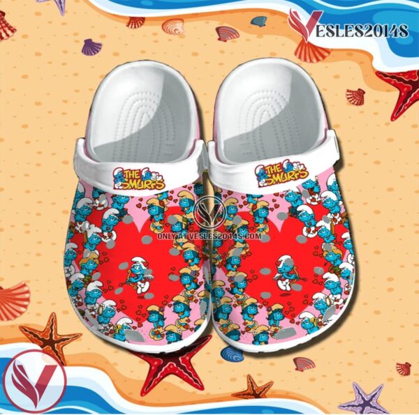 The Smurfs Crocs Clog Shoes Style 4, Unique Gift From  Vesles2014S 2