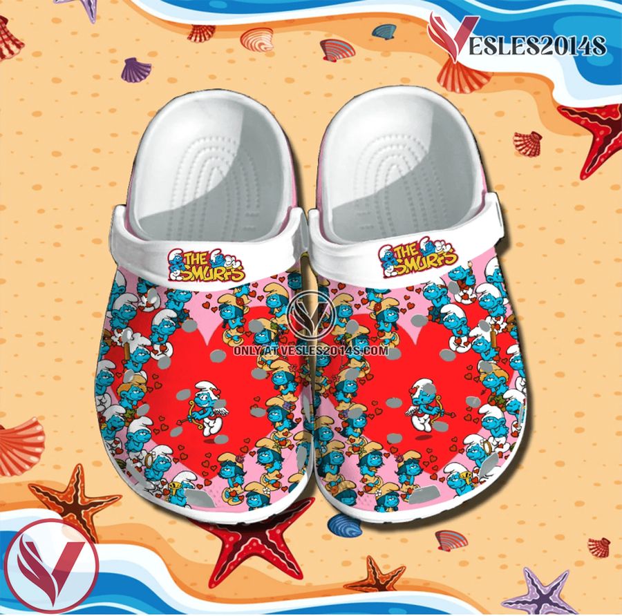 The Smurfs Crocs Clog Shoes Style 4, Unique Gift From  Vesles2014S 2