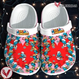 The Smurfs Crocs Clog Shoes Style 4, Unique Gift From  Vesles2014S