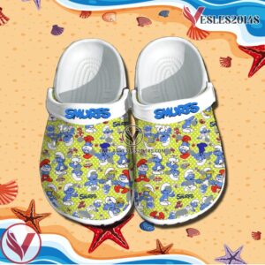 The Smurfs Crocs Clog Shoes Style 5, Unique Gift From  Vesles2014S 2