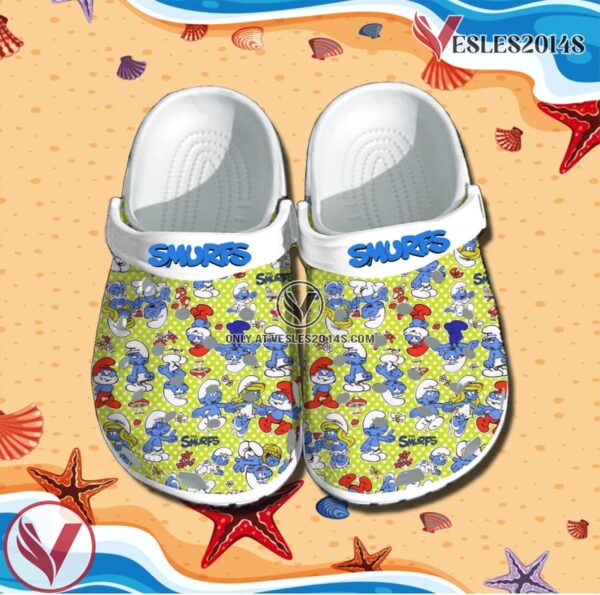 The Smurfs Crocs Clog Shoes Style 5, Unique Gift From  Vesles2014S 2