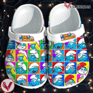 The Smurfs Crocs Clog Shoes Style 6, Unique Gift From  Vesles2014S 2