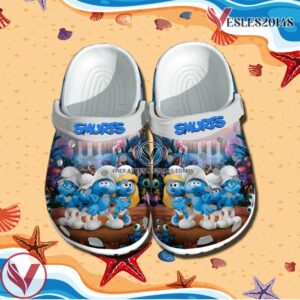The Smurfs Crocs Clog Shoes Style 7, Unique Gift From  Vesles2014S 2