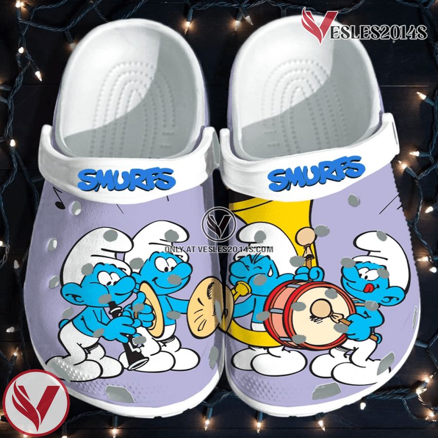 The Smurfs Crocs Clog Shoes Style 8, Unique Gift From  Vesles2014S 2