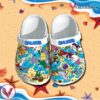 The Smurfs Crocs Clog Shoes Style 9, Unique Gift From  Vesles2014S