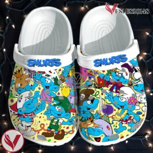 The Smurfs Crocs Clog Shoes Style 9, Unique Gift From  Vesles2014S 2