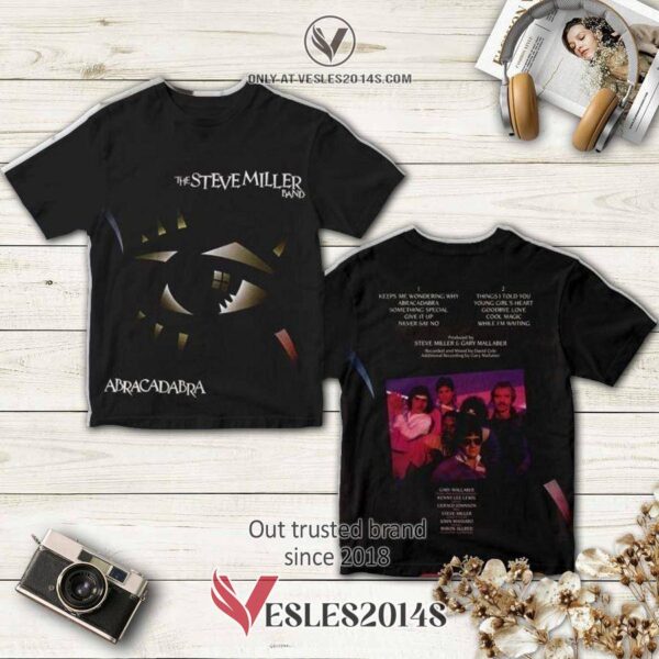 The Steve Miller Band Abracadabra Album 3D T-Shirt, Perfect Gifts For Music Lovers - Vesles2014S
