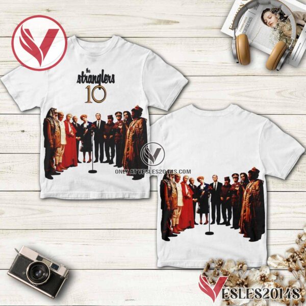 The Stranglers 10 Album Cover Shirt Style 2, Unique Gifts For Music Lovers - Vesles2014S