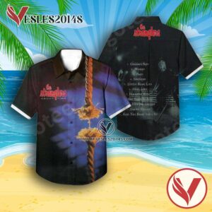 The Stranglers About Time Album Cover Hawaiian Shirt, Unique Gifts For Music Lovers - Vesles2014S