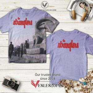 The Stranglers Aural Sculpture Album 3D T-Shirt, Unique Gifts For Music Lovers - Vesles2014S